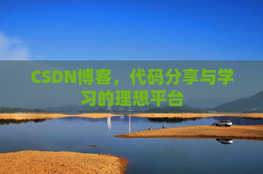 CSDN博客，代码分享与学习的理想平台